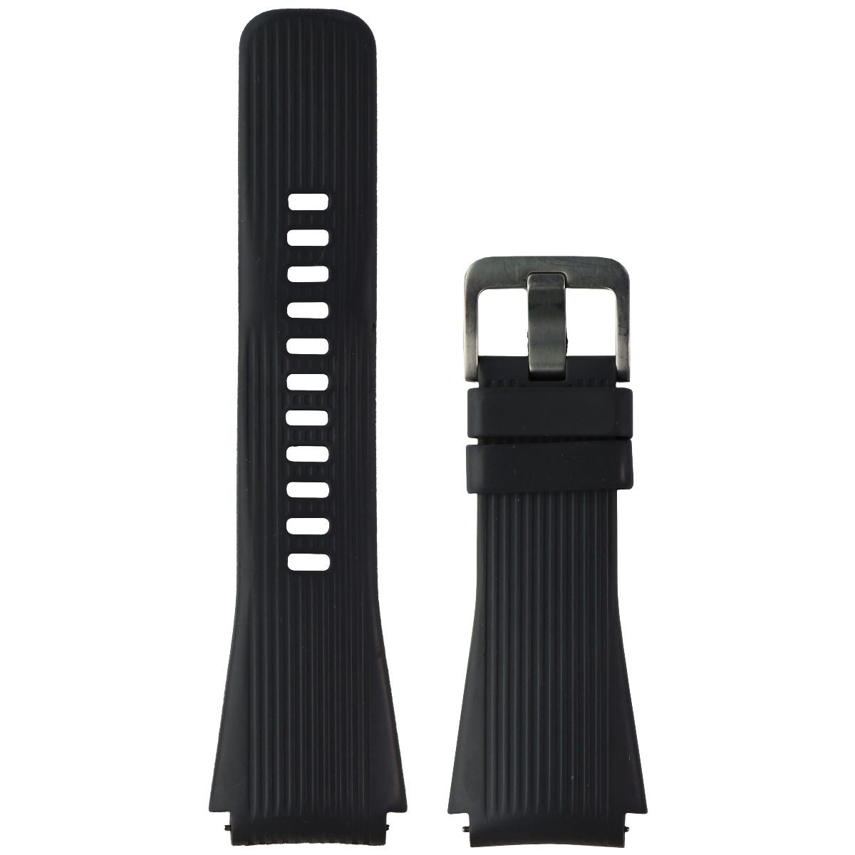 Samsung (22mm) Watch Band and Clasp for Galaxy Watch 46mm - Medium - Gray Smart Watch Accessories - Watch Bands Samsung    - Simple Cell Bulk Wholesale Pricing - USA Seller