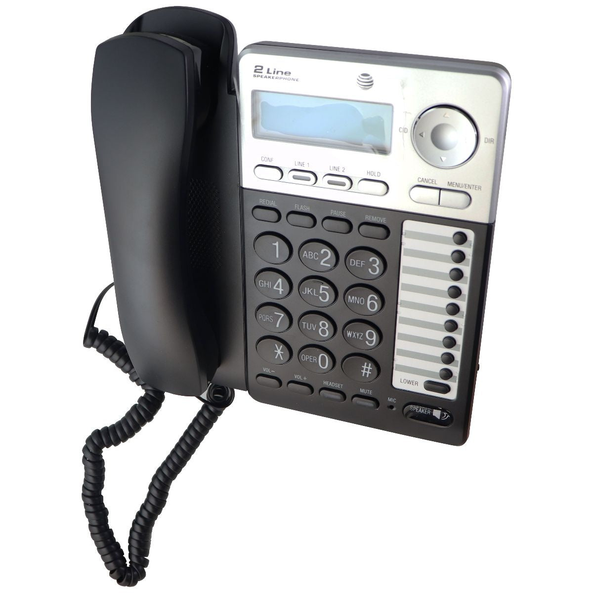 AT&T - AT ML17929 - Corded Phone with Caller ID/Call Waiting - Silver/Black Cell Phone - Other Accessories AT&T    - Simple Cell Bulk Wholesale Pricing - USA Seller
