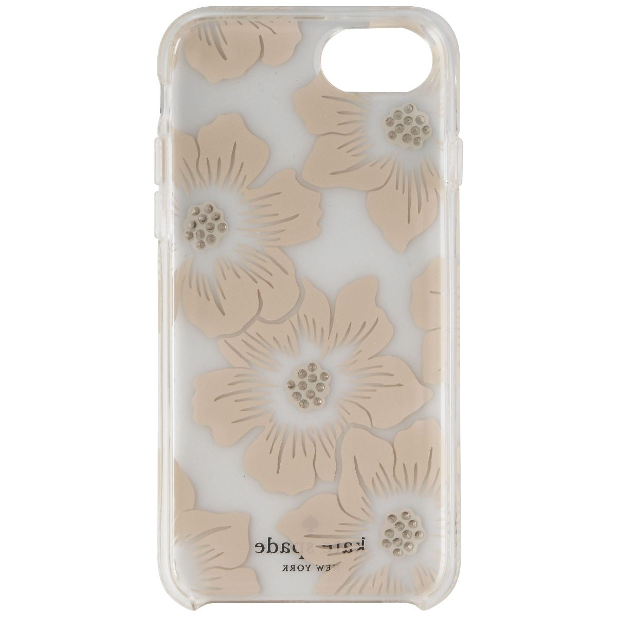 Kate Spade Protective Hardshell Case for iPhone 8 / 7 / 6s / 6 - Hollyhock Blush Cell Phone - Cases, Covers & Skins Kate Spade    - Simple Cell Bulk Wholesale Pricing - USA Seller