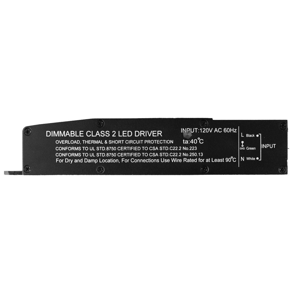 Emitever Dimmable N Series LED Driver (96W AC 120V to DC 24V) - Black Home Improvement - Other Home Improvement Emitever    - Simple Cell Bulk Wholesale Pricing - USA Seller
