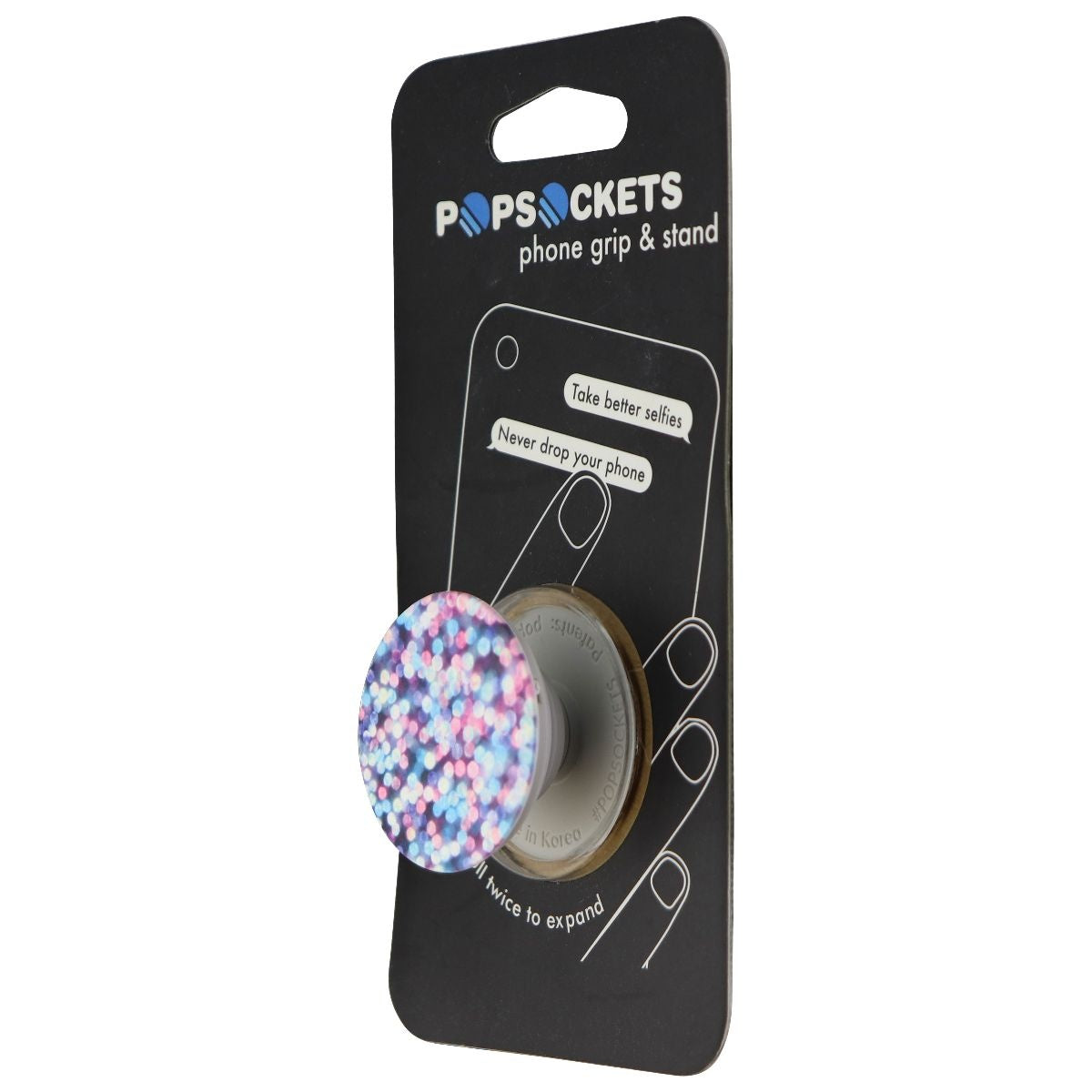 PopSockets: Collapsible Grip and Stand for Phones and Tablets - Blurry Lights Cell Phone - Mounts & Holders PopSockets    - Simple Cell Bulk Wholesale Pricing - USA Seller