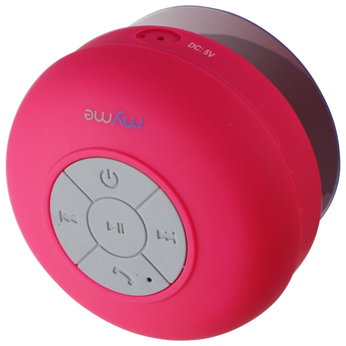 MyMe Wireless Water Resistant Portable Rechargeable Speaker - Pink Cell Phone - Audio Docks & Speakers MYME    - Simple Cell Bulk Wholesale Pricing - USA Seller