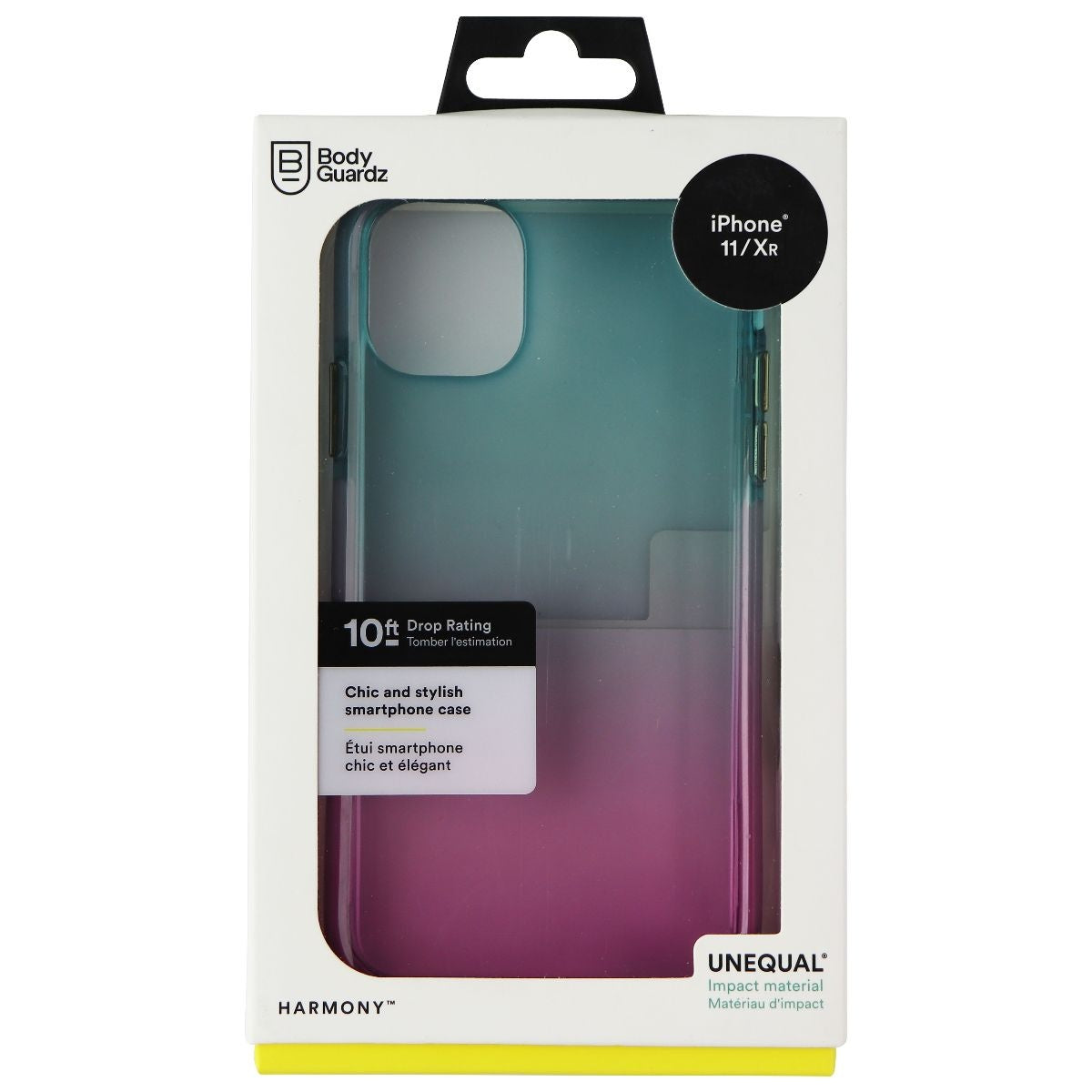 BodyGuardz Harmony Soft Gel Case for Apple iPhone 11/XR - Unicorn Blue/Purple Cell Phone - Cases, Covers & Skins BODYGUARDZ    - Simple Cell Bulk Wholesale Pricing - USA Seller