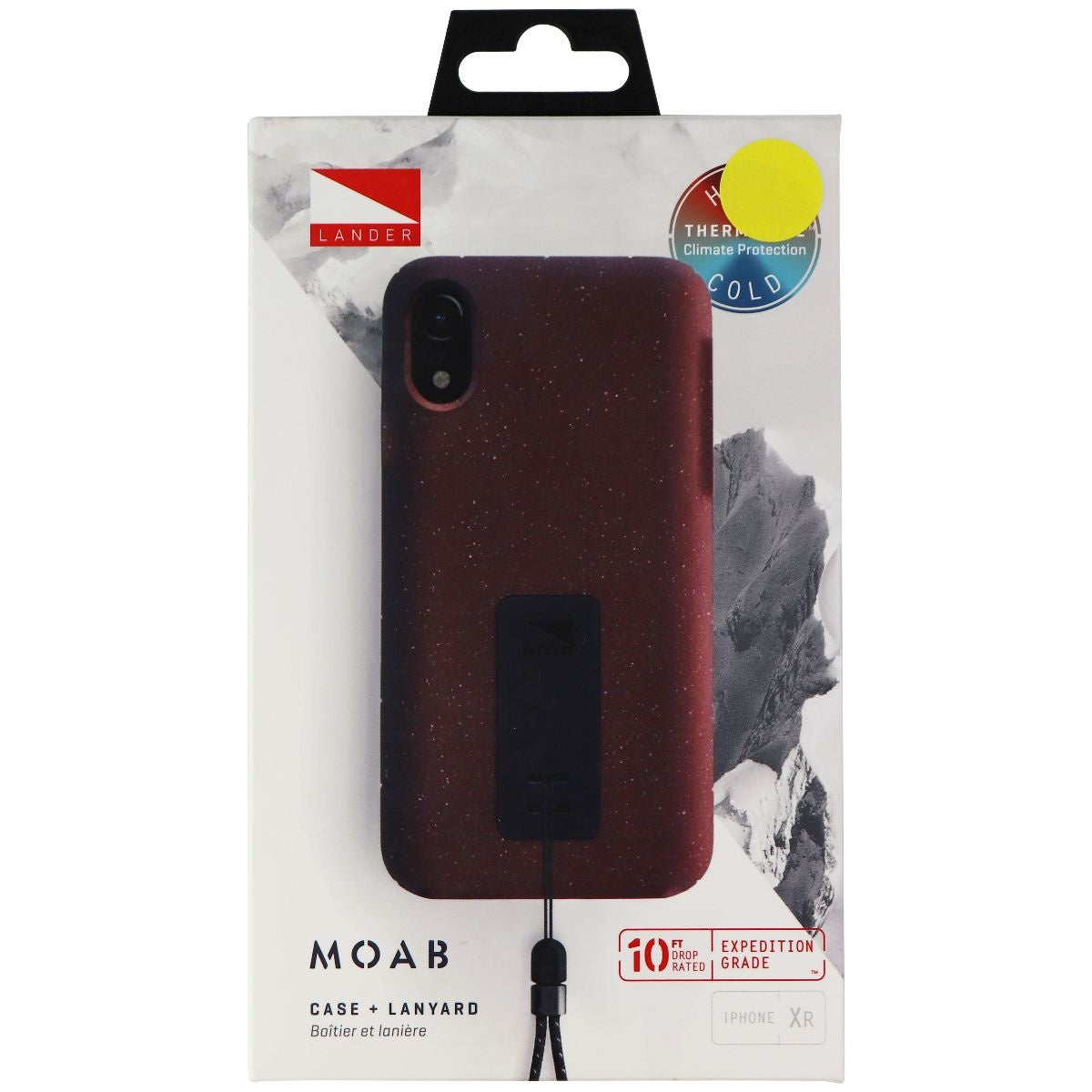 Lander Moab Series Rugged Outdoor Case for Apple iPhone XR - Red Cell Phone - Cases, Covers & Skins Lander    - Simple Cell Bulk Wholesale Pricing - USA Seller