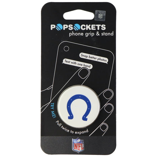 PopSockets: Collapsible Grip and Stand for Phones and Tablets - Indiana Colts Cell Phone - Mounts & Holders PopSockets    - Simple Cell Bulk Wholesale Pricing - USA Seller