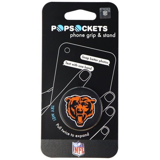 PopSockets: Collapsible Grip & Stand for Phones and Tablets - Chicago Bears Logo Cell Phone - Mounts & Holders PopSockets    - Simple Cell Bulk Wholesale Pricing - USA Seller