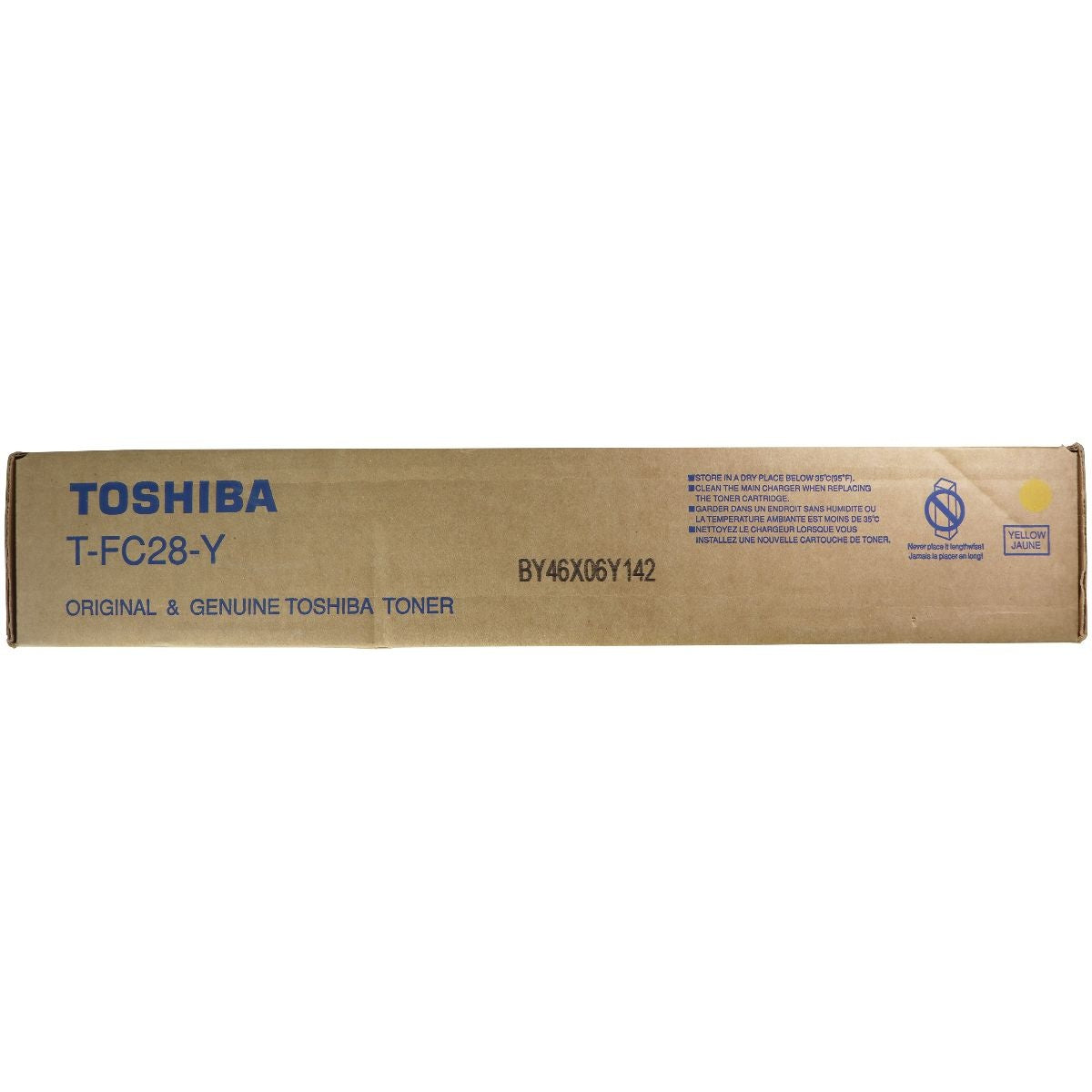 Toshiba T-FC28-Y Original Yellow Toner for e-Studios2820C/2830C Printer Accessories - Toner Cartridges Toshiba    - Simple Cell Bulk Wholesale Pricing - USA Seller