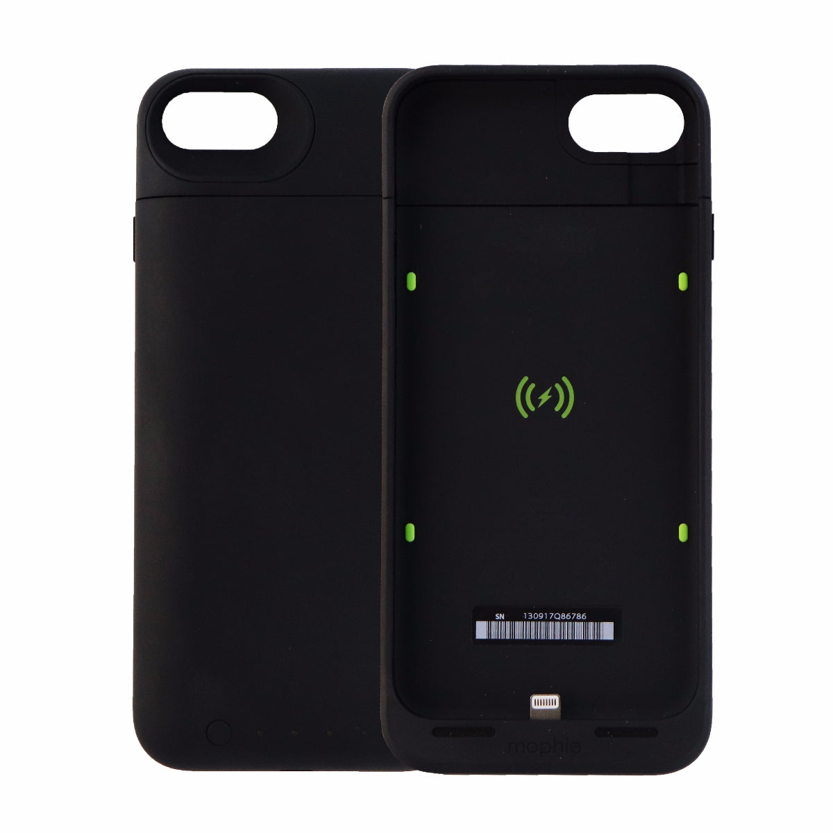 Mophie Juice Pack Air 2,525mAh Qi Battery Case for iPhone 8 & 7 - Black Cell Phone - Cases, Covers & Skins Mophie    - Simple Cell Bulk Wholesale Pricing - USA Seller