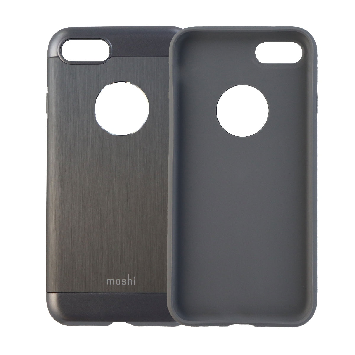 Moshi Armour Series Hybrid Metallic Case for Apple iPhone 7 - Gunmetal Gray Cell Phone - Cases, Covers & Skins Moshi    - Simple Cell Bulk Wholesale Pricing - USA Seller