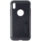 Spigen Slim Armor Dual Layer Case w/ Kickstand for Apple iPhone X - Black Cell Phone - Cases, Covers & Skins Spigen    - Simple Cell Bulk Wholesale Pricing - USA Seller