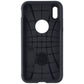 Spigen Slim Armor Dual Layer Case w/ Kickstand for Apple iPhone X - Black Cell Phone - Cases, Covers & Skins Spigen    - Simple Cell Bulk Wholesale Pricing - USA Seller