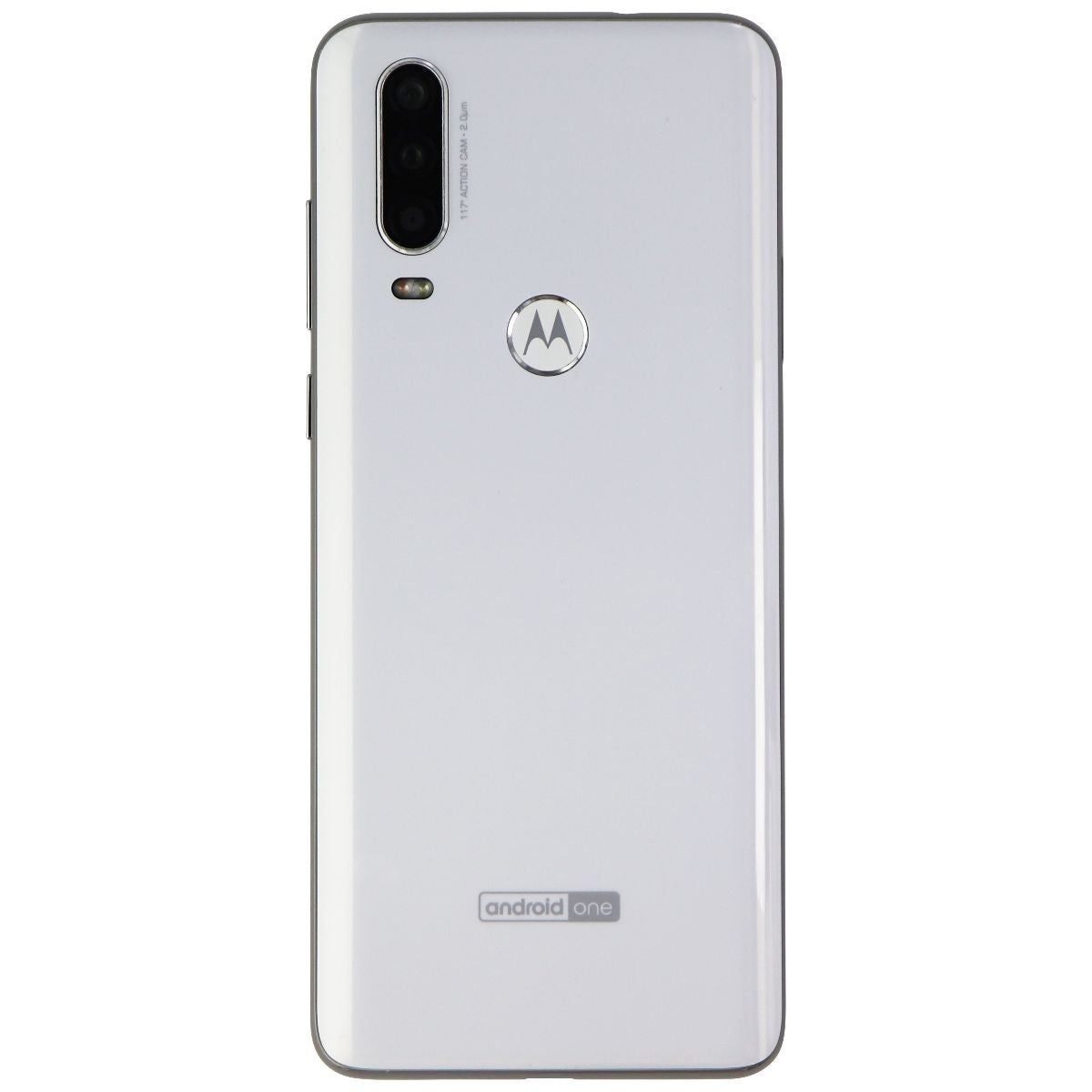 Motorola One Action (6.3in) Smartphone (XT2013-4) GSM + CDMA - 128GB/Pearl White Cell Phones & Smartphones Motorola    - Simple Cell Bulk Wholesale Pricing - USA Seller