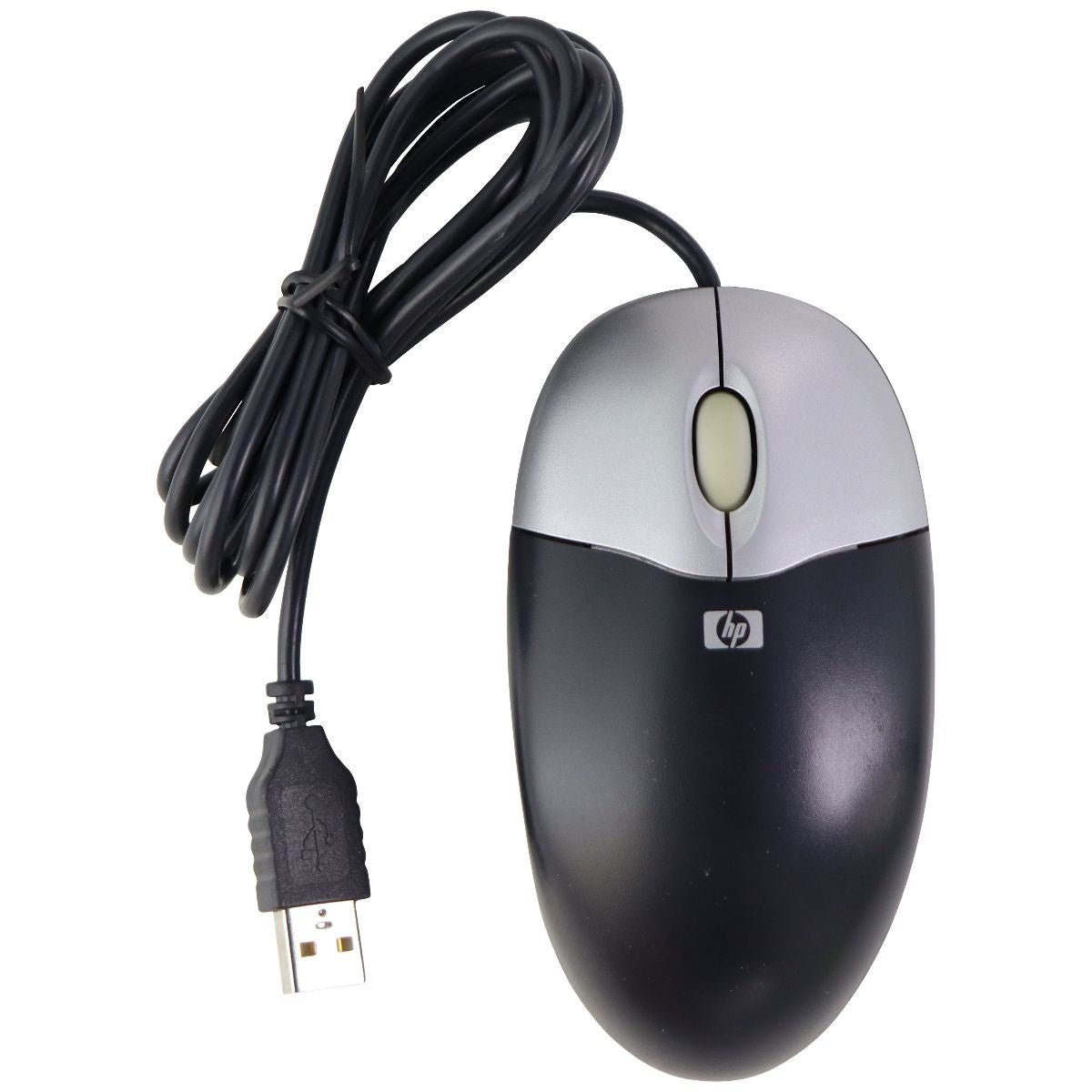 HP Wired Optical USB Mouse for Windows PC & More - Black/Silver (M-UV96) Keyboards/Mice - Mice, Trackballs & Touchpads Logitech    - Simple Cell Bulk Wholesale Pricing - USA Seller