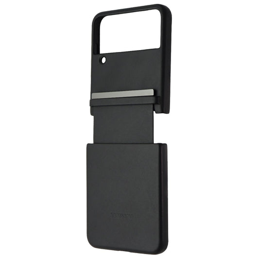 Samsung Flap Leather Cover for Samsung Galaxy Z Flip4 - Black Cell Phone - Cases, Covers & Skins Samsung    - Simple Cell Bulk Wholesale Pricing - USA Seller