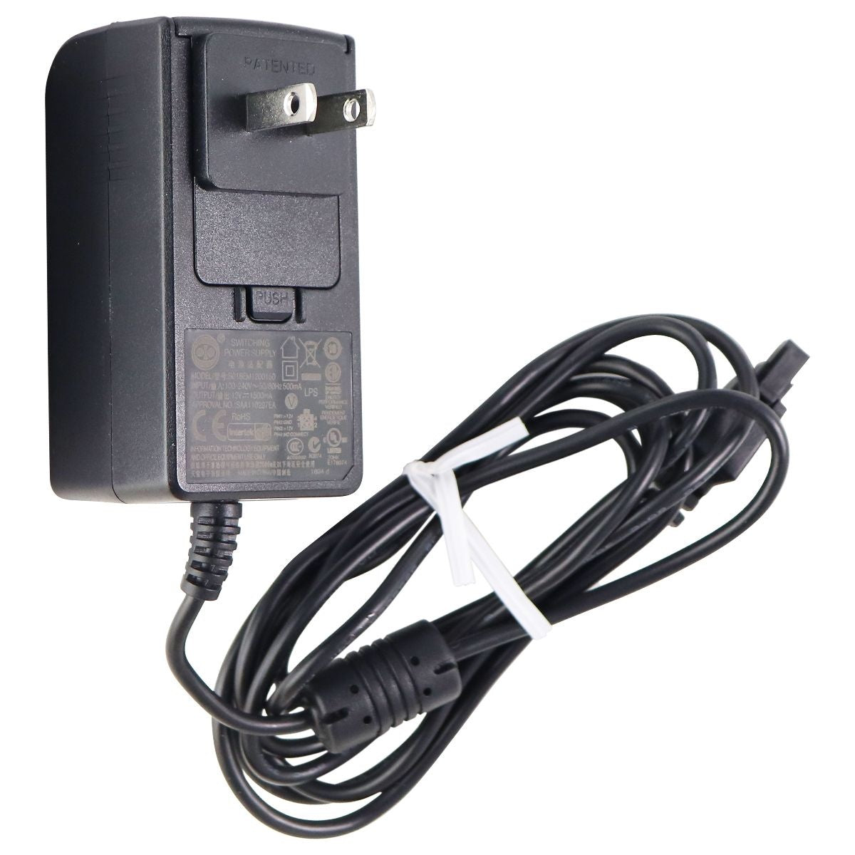 Intertek (12V/1.5A) Switching Power Supply with Country Adapters (S018EM1200150) Multipurpose Batteries & Power - Multipurpose AC to DC Adapters Intertek    - Simple Cell Bulk Wholesale Pricing - USA Seller