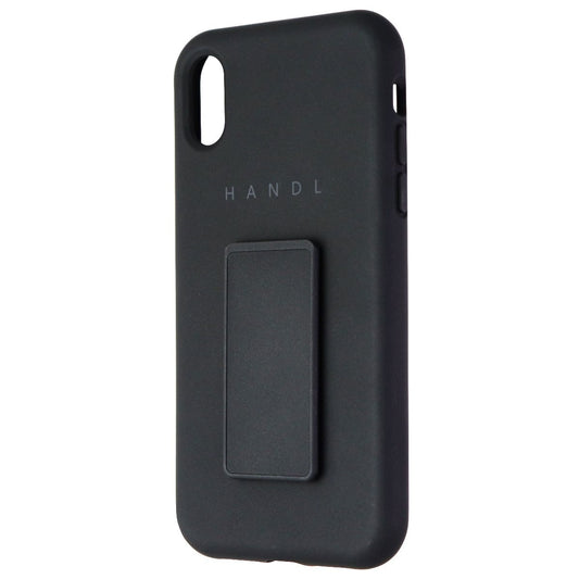 HANDL Soft Touch Phone Case with Supporting Stand/Grip for iPhone XR - Black Cell Phone - Cases, Covers & Skins HANDL    - Simple Cell Bulk Wholesale Pricing - USA Seller