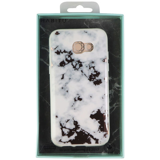 Habitu Shell Case for Samsung Galaxy A5 (2017) - Rose Gold White Marble Cell Phone - Cases, Covers & Skins Habitu    - Simple Cell Bulk Wholesale Pricing - USA Seller