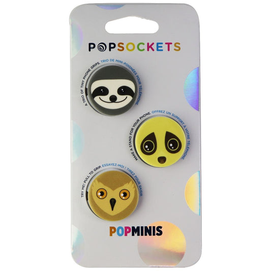 PopSockets PopMini 3 Pack of Expanding Grips/Stands - Creature Comfort Cell Phone - Mounts & Holders PopSockets    - Simple Cell Bulk Wholesale Pricing - USA Seller