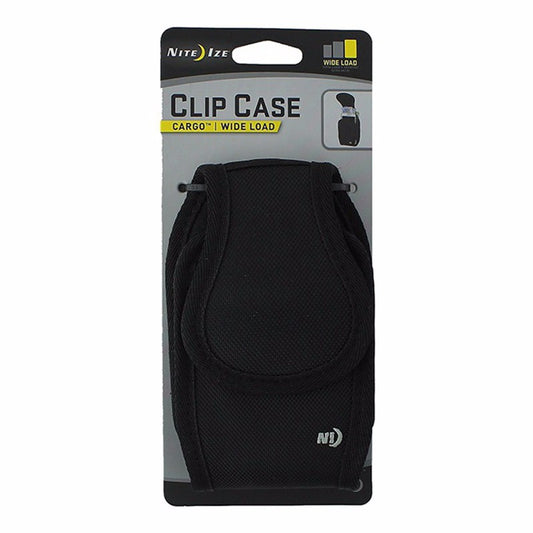 Night Ize Clip Case Wide Load for Smartphones Black Cell Phone - Cases, Covers & Skins Nite Ize    - Simple Cell Bulk Wholesale Pricing - USA Seller