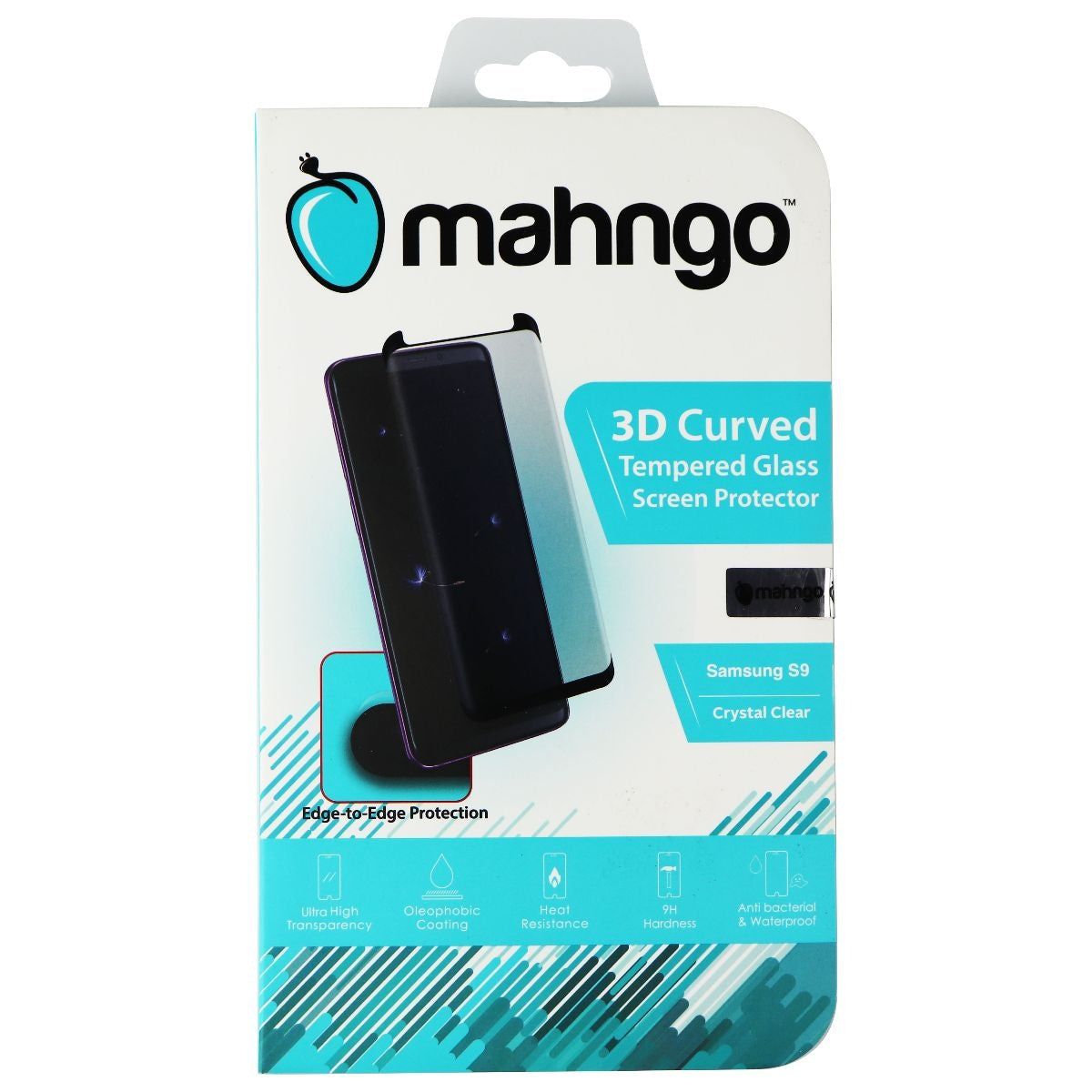 Mahngo Tempered Glass Screen Protector for Samsung Galaxy S9 - Crystal Clear Cell Phone - Screen Protectors Mahngo    - Simple Cell Bulk Wholesale Pricing - USA Seller