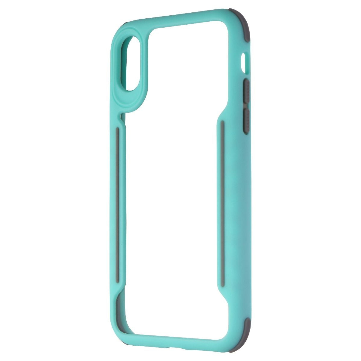 Verizon Slim Guard Series Case for Apple iPhone XR - Clear / Teal / Gray Cell Phone - Cases, Covers & Skins Verizon    - Simple Cell Bulk Wholesale Pricing - USA Seller