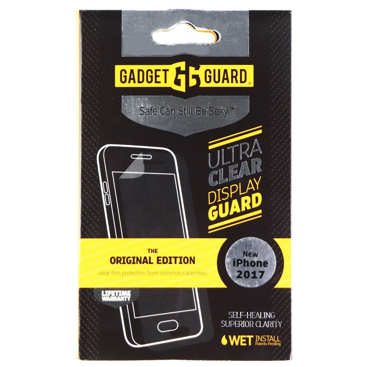 Gadget Guard Original Edition Screen Protector for Apple iPhone Xs/X - Clear Cell Phone - Screen Protectors Gadget Guard    - Simple Cell Bulk Wholesale Pricing - USA Seller