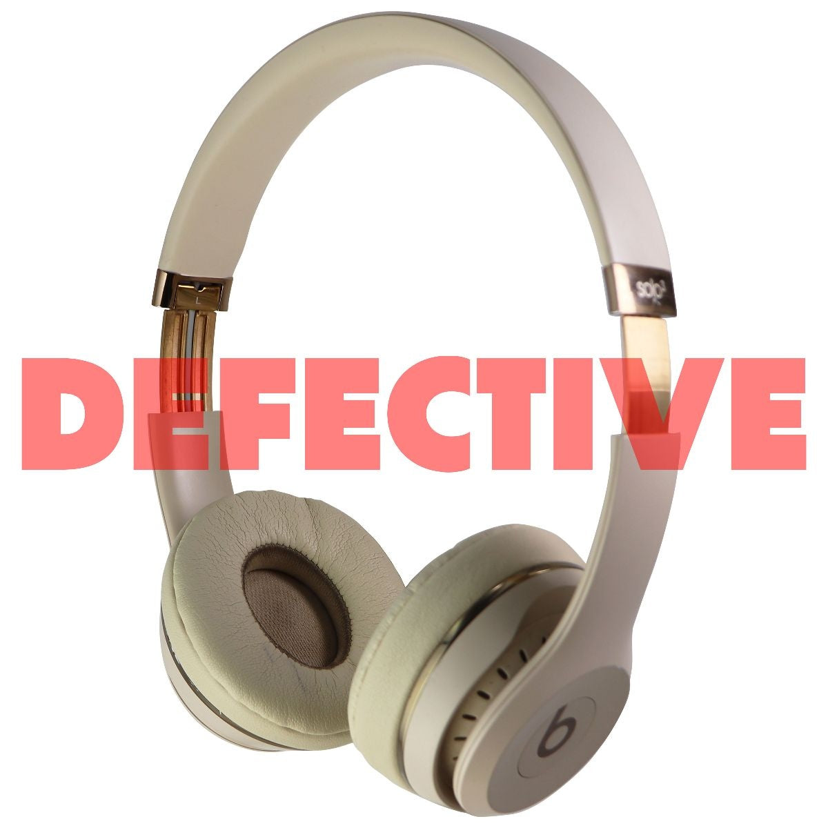 Beats by Dr. Dre Solo3 Wireless On-Ear Headphones - Satin Gold (MUH42LL/A) Portable Audio - Headphones Beats by Dr. Dre    - Simple Cell Bulk Wholesale Pricing - USA Seller