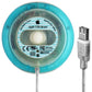 Apple Original M4848 Vintage Blue/Teal iMac Hockey Puck USB Wired Mouse Keyboards/Mice - Mice, Trackballs & Touchpads Apple    - Simple Cell Bulk Wholesale Pricing - USA Seller