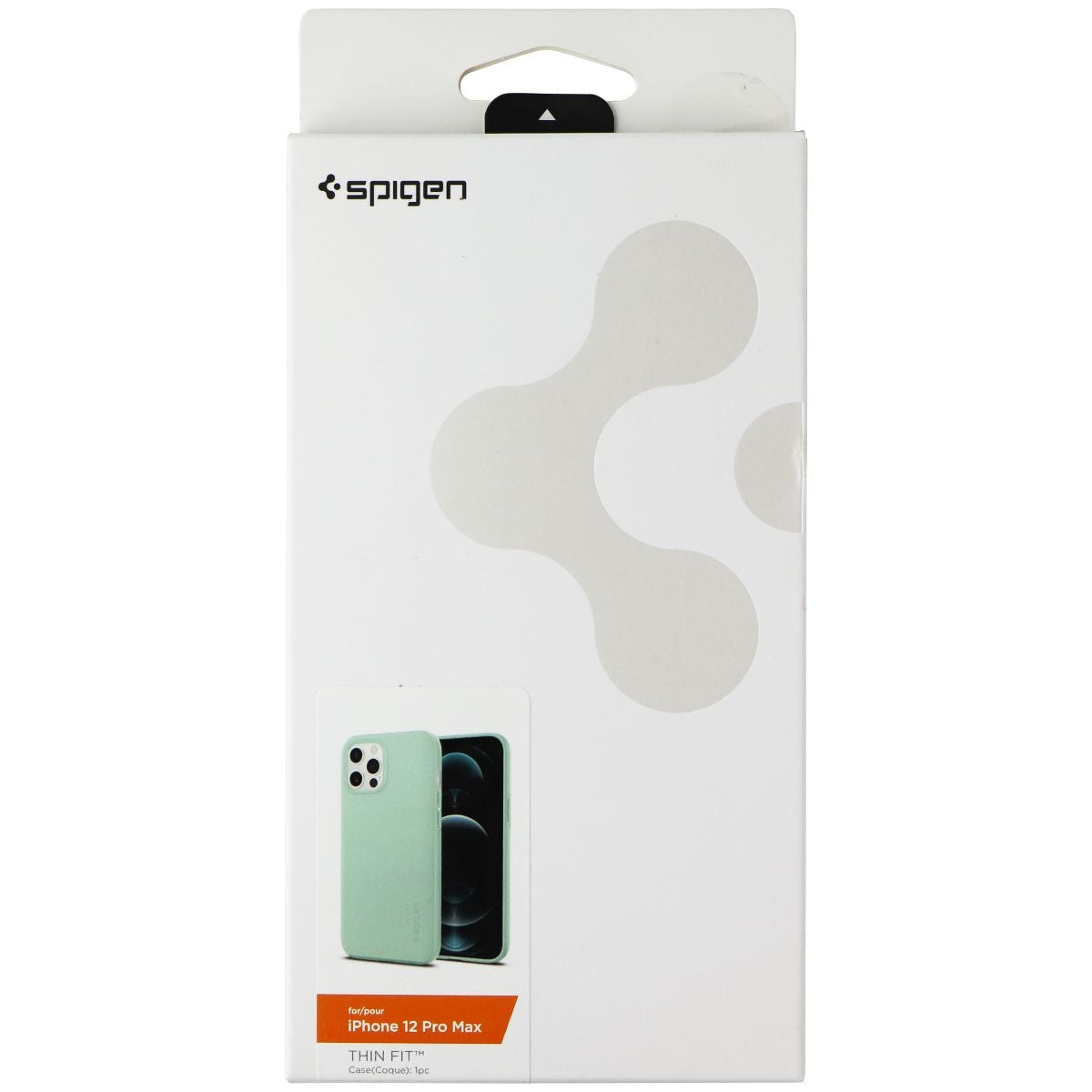 Spigen Thin Fit Series Phone Case for Apple iPhone 12 Pro Max - Mint Cell Phone - Cases, Covers & Skins Spigen    - Simple Cell Bulk Wholesale Pricing - USA Seller