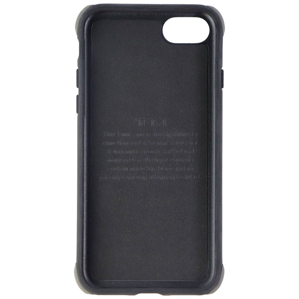 Tumi Protection Series Hard Shell Case for iPhone 7 - Matte Black / Grey Cell Phone - Cases, Covers & Skins Tumi    - Simple Cell Bulk Wholesale Pricing - USA Seller