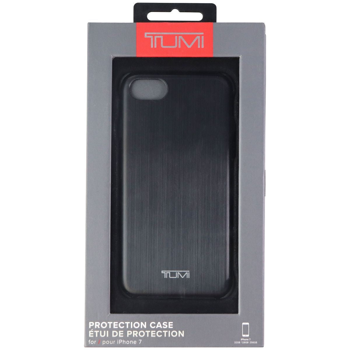 Tumi Protection Series Hard Shell Case for iPhone 7 - Matte Black / Grey Cell Phone - Cases, Covers & Skins Tumi    - Simple Cell Bulk Wholesale Pricing - USA Seller