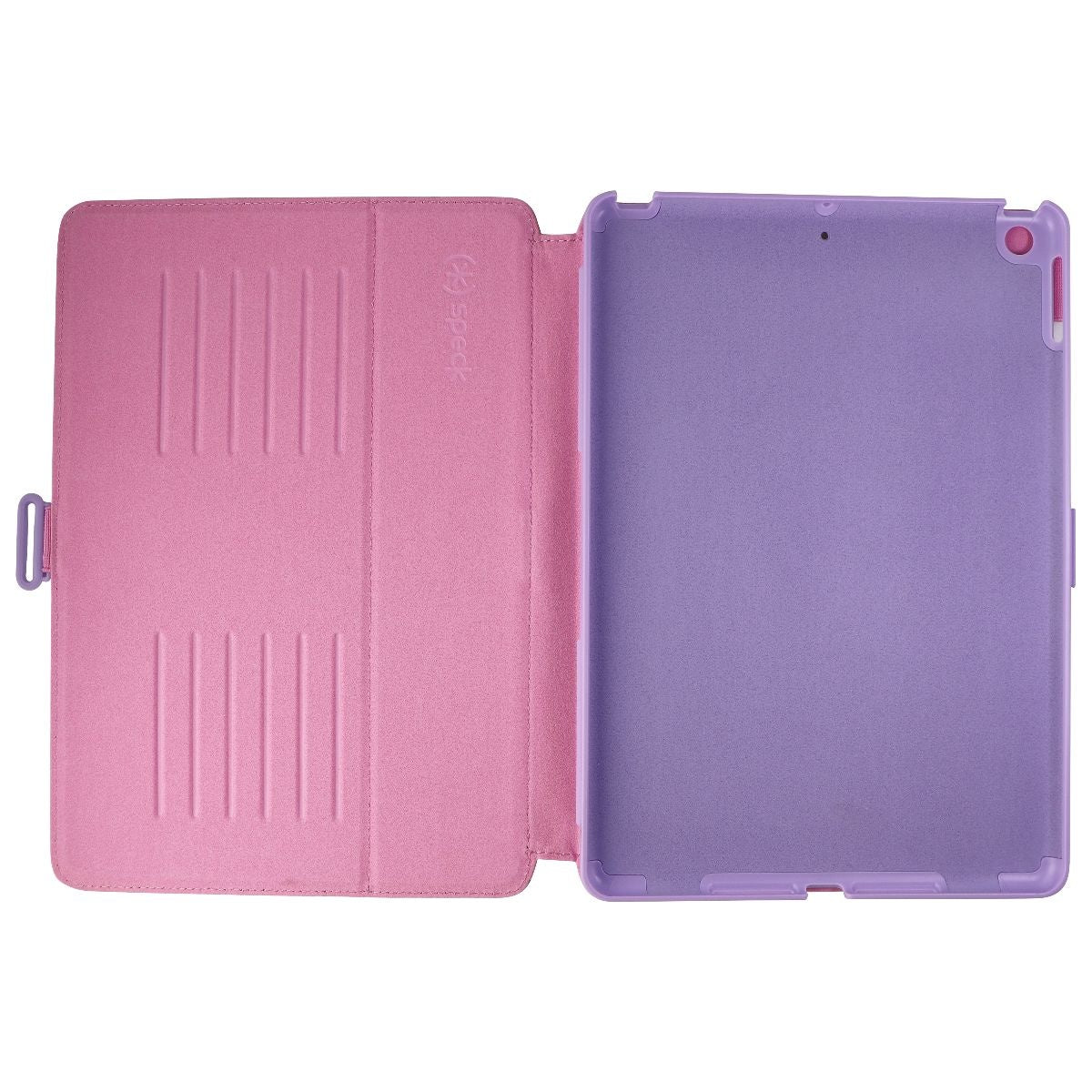 Speck Balance Folio Print Case for iPad (9th/8th/7th Gen) - Digital Pink/Blossom iPad/Tablet Accessories - Cases, Covers, Keyboard Folios Speck    - Simple Cell Bulk Wholesale Pricing - USA Seller