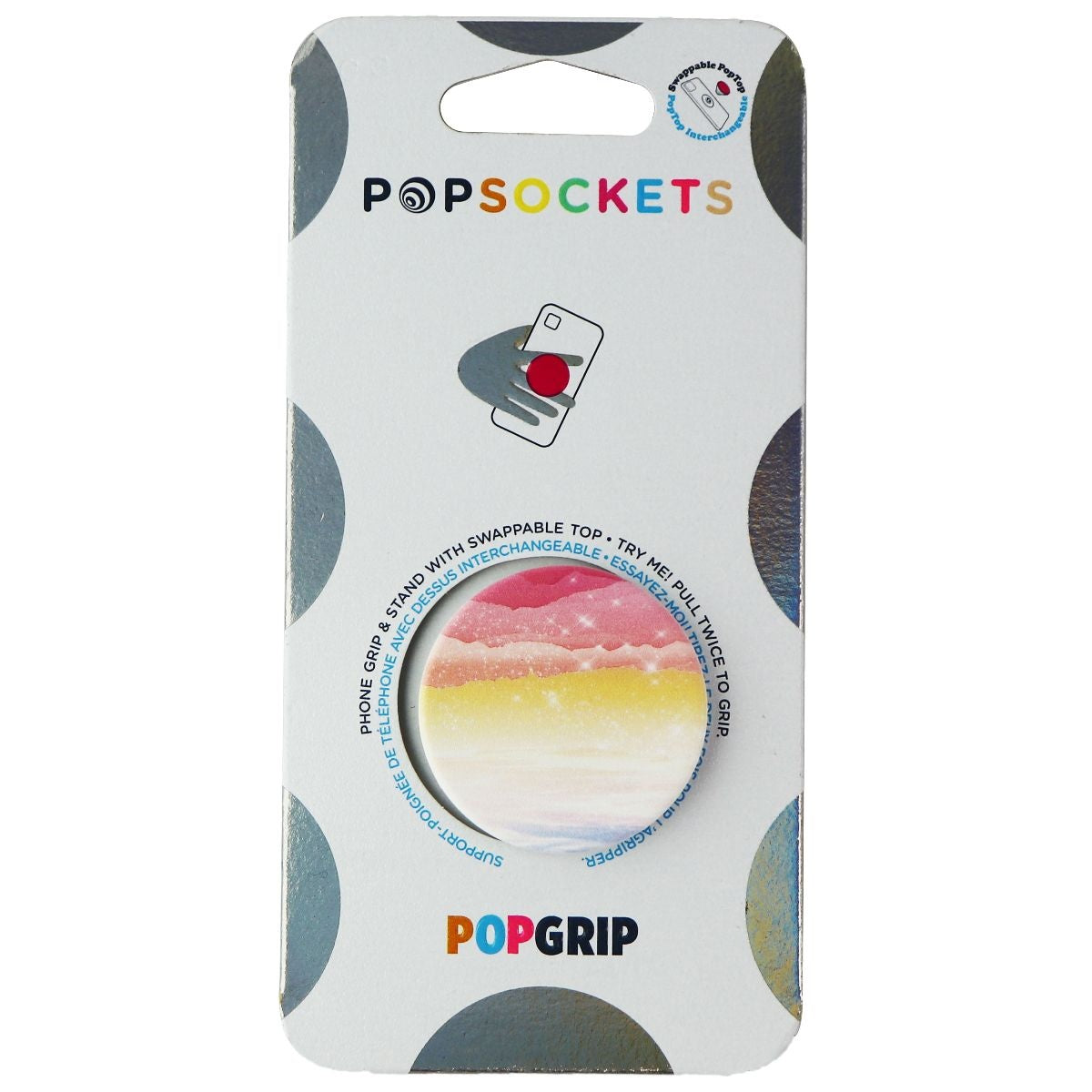 PopSockets PopGrip Phone Grip with Expanding Kickstand - Desert Sunrise Cell Phone - Mounts & Holders PopSockets    - Simple Cell Bulk Wholesale Pricing - USA Seller