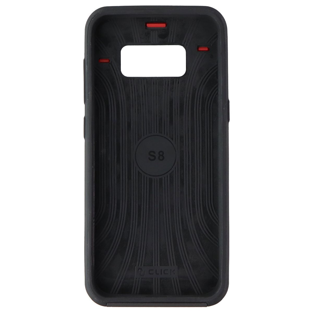 Click Phase Series Case for Samsung Galaxy S8 - Red/Black Cell Phone - Cases, Covers & Skins Click    - Simple Cell Bulk Wholesale Pricing - USA Seller