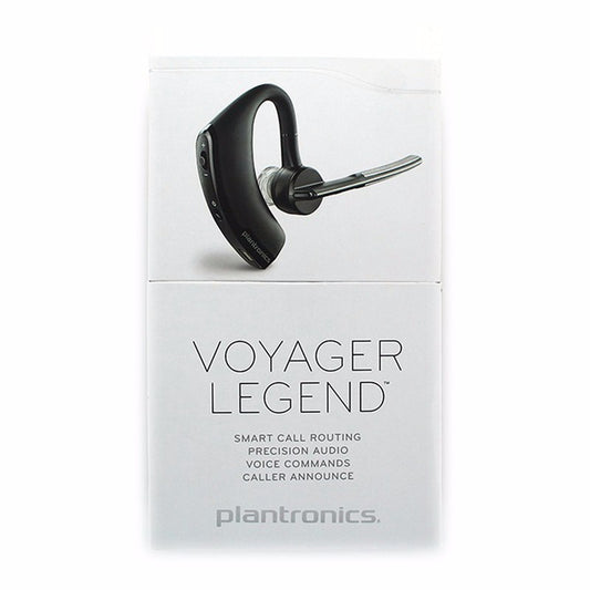 Plantronics Voyager Legend Wireless Bluetooth Headset for iOS & Android - Black Cell Phone - Headsets Plantronics    - Simple Cell Bulk Wholesale Pricing - USA Seller