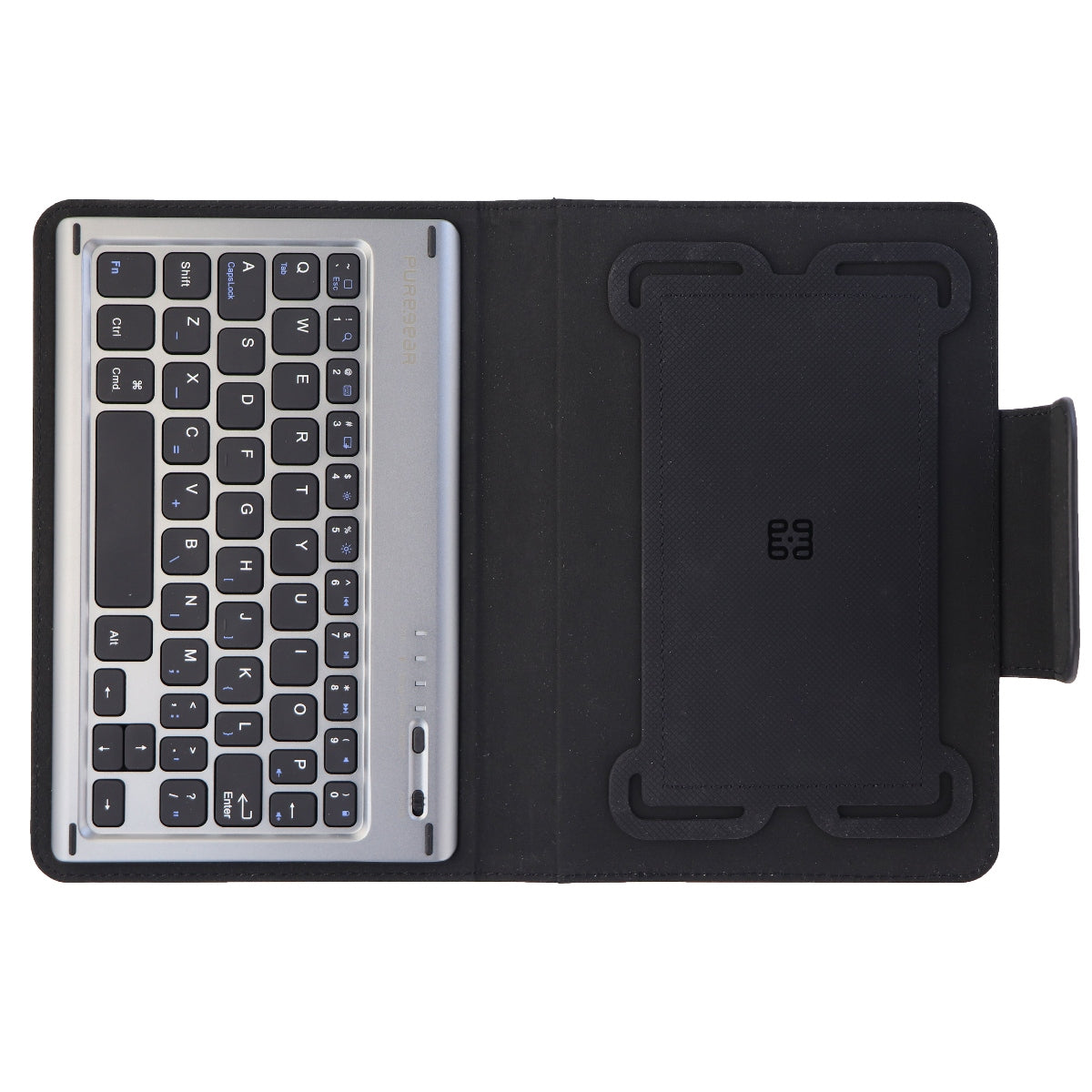 PureGear Folio Case with Bluetooth Keyboard for 7-8 inch Devices - Black iPad/Tablet Accessories - Cases, Covers, Keyboard Folios PureGear    - Simple Cell Bulk Wholesale Pricing - USA Seller