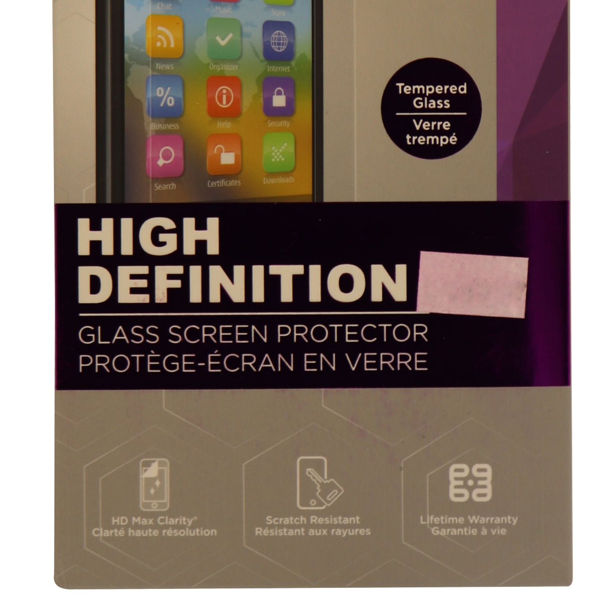 PureGear HD Tempered Glass Screen Protector with Tray for LG Stylo 2 Plus Cell Phone - Screen Protectors PureGear    - Simple Cell Bulk Wholesale Pricing - USA Seller