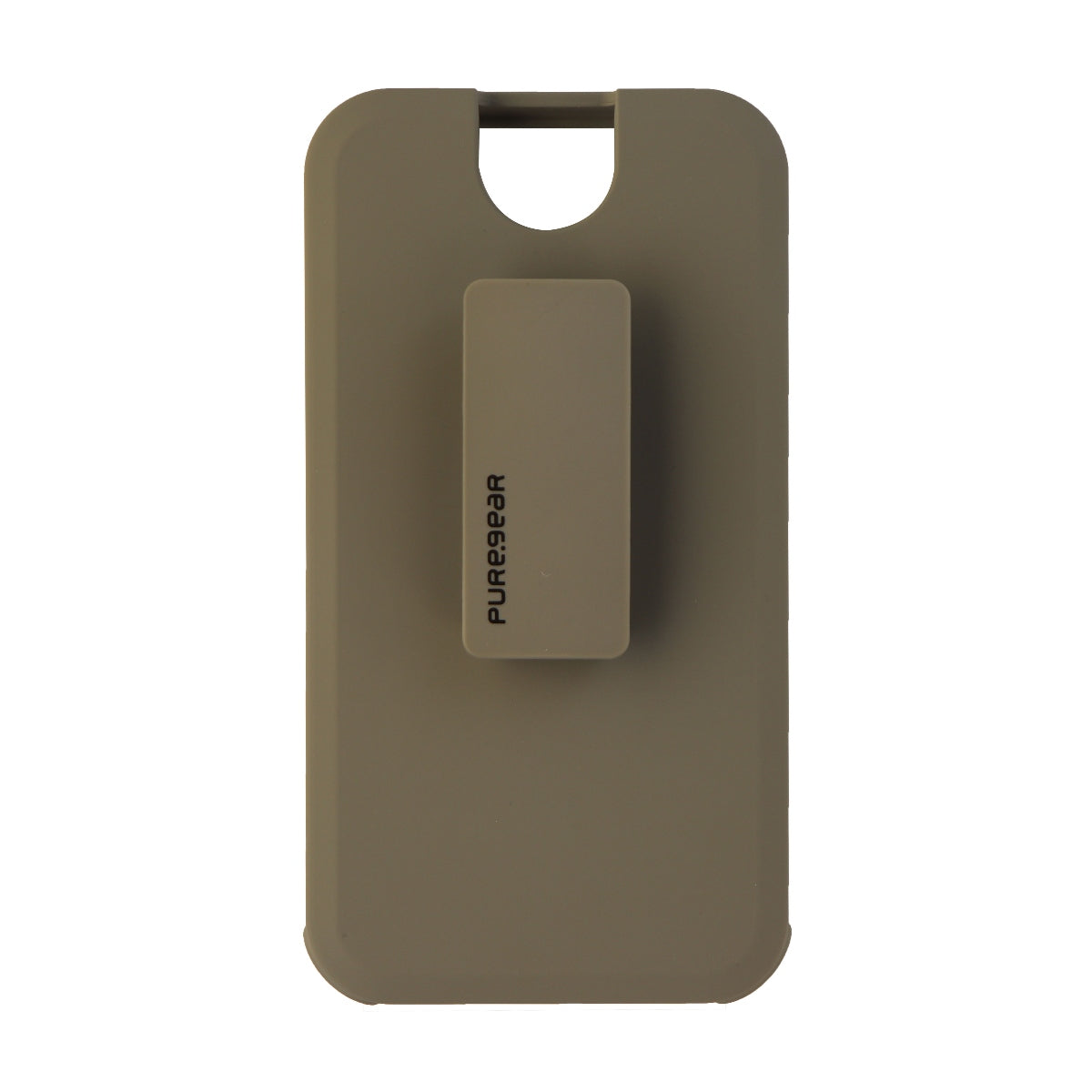 PureGear DualTek Case w/Holster Kickstand for iPhone 8 Plus 7 Plus White/Gray Cell Phone - Cases, Covers & Skins PureGear    - Simple Cell Bulk Wholesale Pricing - USA Seller