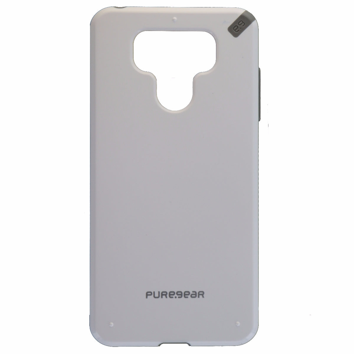 PureGear Slim Shell Series Slim Hardshell Case Cover for LG G6 - White/Gray Cell Phone - Cases, Covers & Skins PureGear    - Simple Cell Bulk Wholesale Pricing - USA Seller