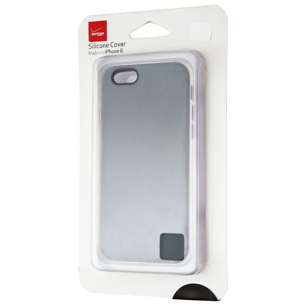 Verizon Silicone Cover Gel Case for Apple iPhone 6s/6 - Gray/white Cell Phone - Cases, Covers & Skins Verizon    - Simple Cell Bulk Wholesale Pricing - USA Seller