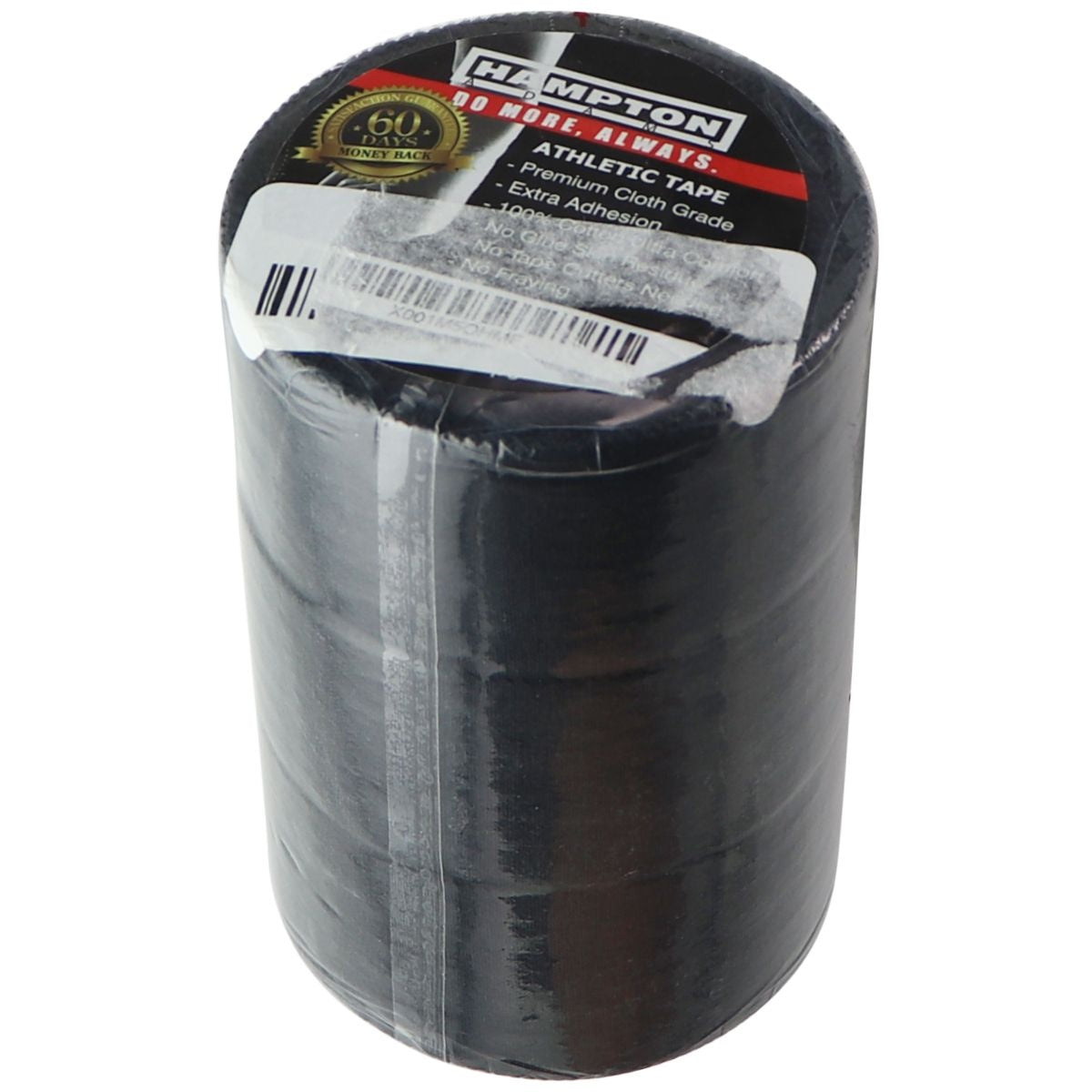 Hampton Adams 3-Pack Athletic Sports Tape - Black Other Sporting Goods Hampton Adams    - Simple Cell Bulk Wholesale Pricing - USA Seller
