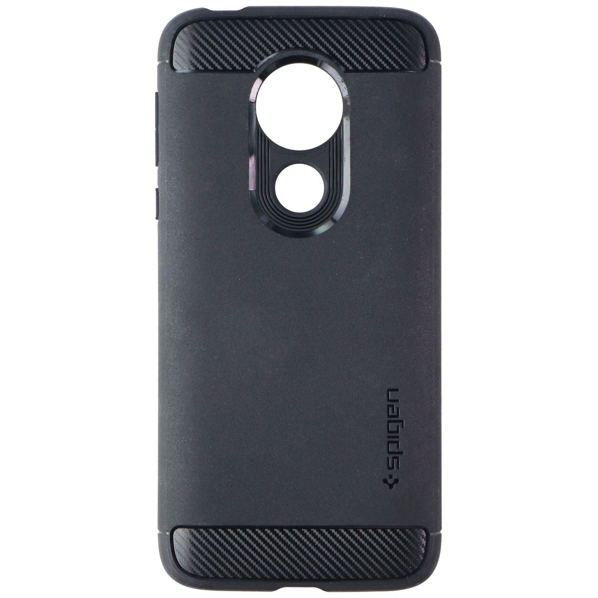 Spigen Rugged ArmorCase for Motorola Moto G7 Power (2019) - Matte Black Cell Phone - Cases, Covers & Skins Spigen    - Simple Cell Bulk Wholesale Pricing - USA Seller