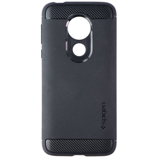 Spigen Rugged ArmorCase for Motorola Moto G7 Power (2019) - Matte Black Cell Phone - Cases, Covers & Skins Spigen    - Simple Cell Bulk Wholesale Pricing - USA Seller