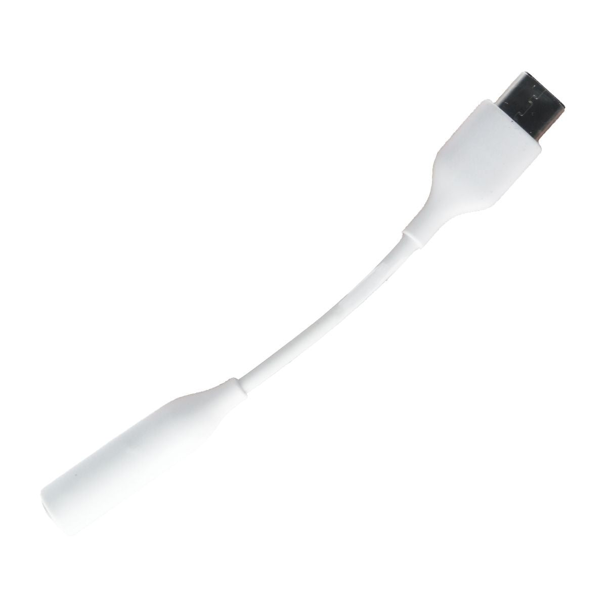 Universal USB-C to 3.5mm Adapter - White Cell Phone - Cables & Adapters Unbranded    - Simple Cell Bulk Wholesale Pricing - USA Seller