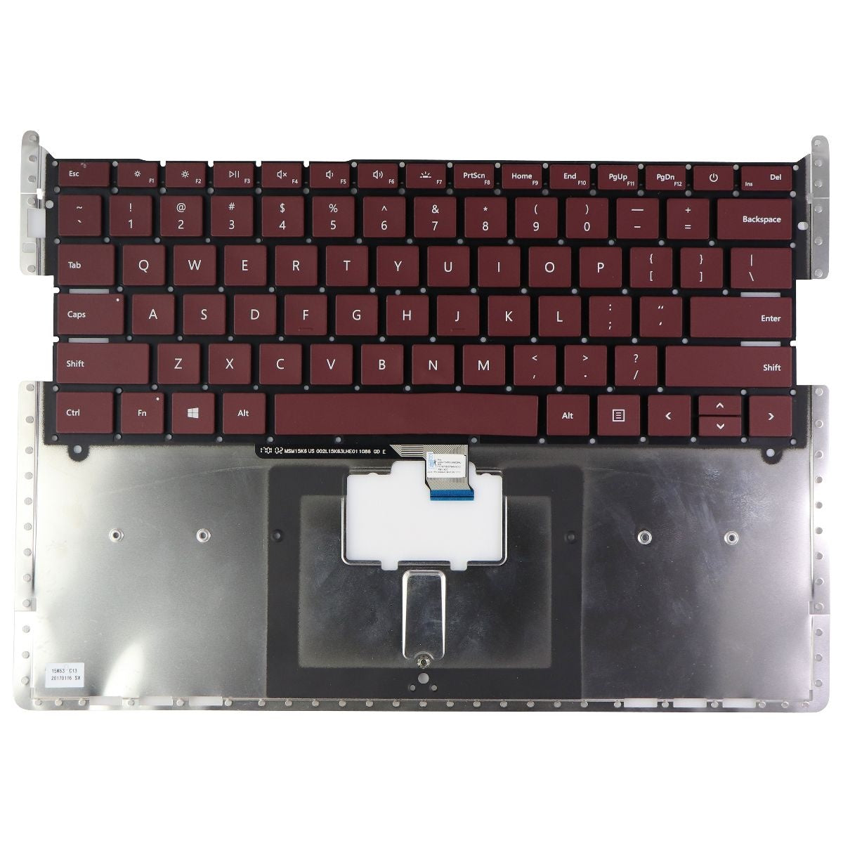 Keyboard Assembly for Surface Laptop - Red (MSM15K63US95284J) Cell Phone - Replacement Parts & Tools Microsoft    - Simple Cell Bulk Wholesale Pricing - USA Seller