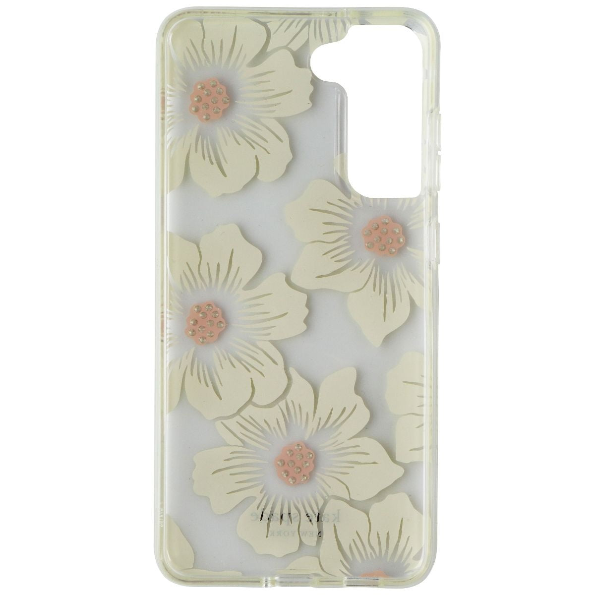 Kate Spade Protective Hardshell Case for Samsung Galaxy A53 5G - Hollyhock/Clear Cell Phone - Cases, Covers & Skins Kate Spade    - Simple Cell Bulk Wholesale Pricing - USA Seller