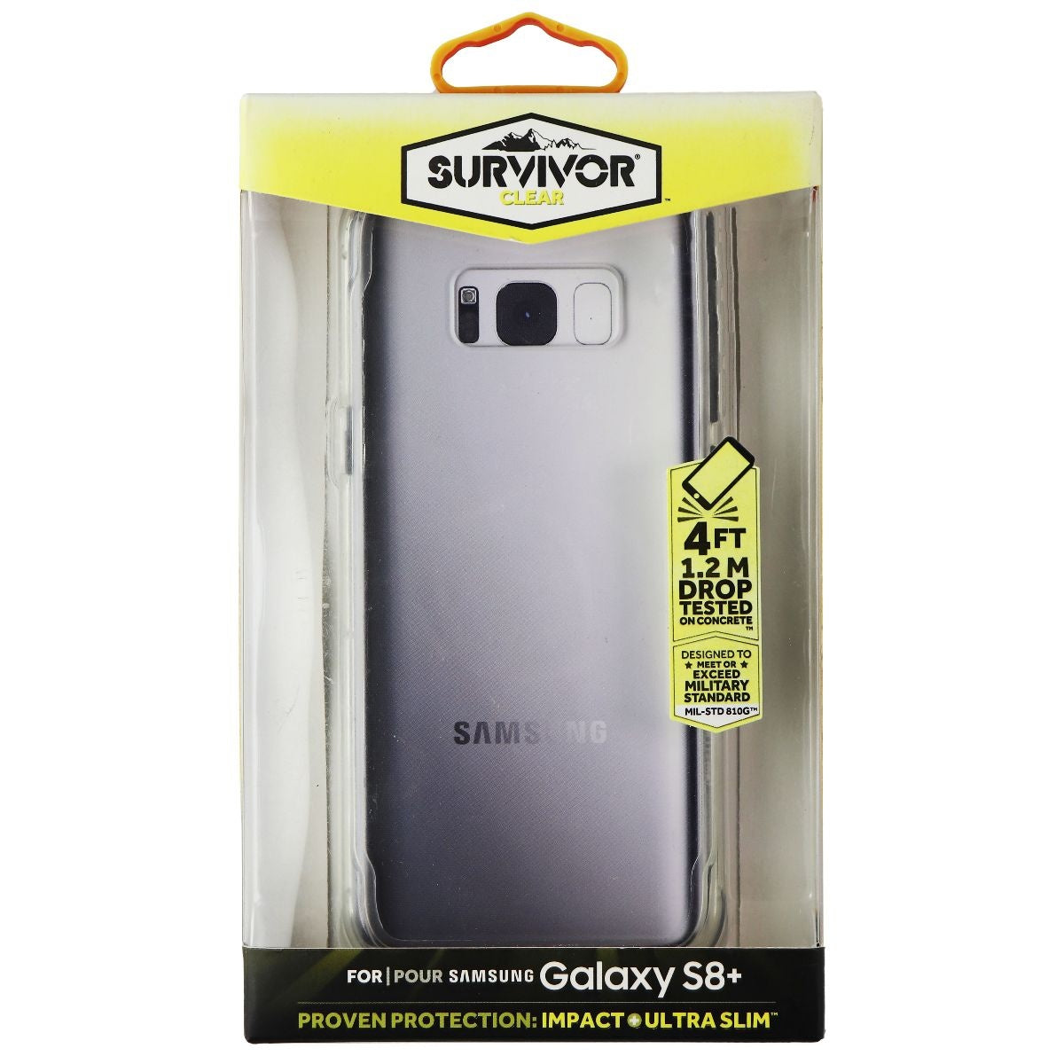 Griffin Survivor Series Clear Case for Samsung Galaxy S8+ - Clear Cell Phone - Cases, Covers & Skins Griffin    - Simple Cell Bulk Wholesale Pricing - USA Seller