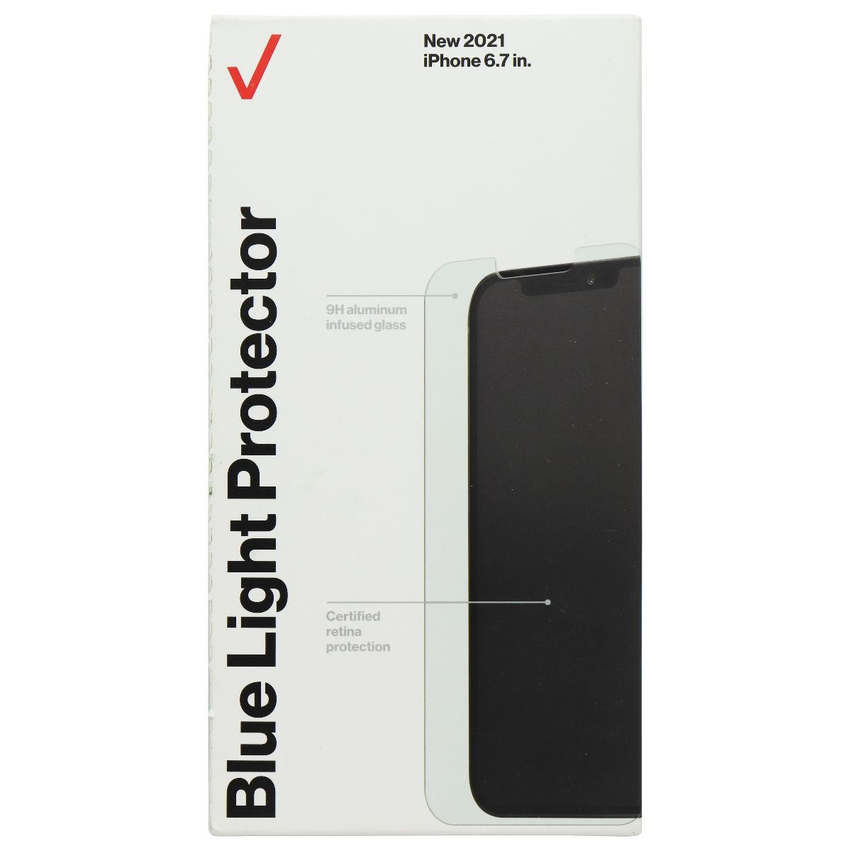 BodyGuardz Verizon Blue Light Screen Protector for iPhone 13 Pro Max - Clear Cell Phone - Screen Protectors BODYGUARDZ    - Simple Cell Bulk Wholesale Pricing - USA Seller