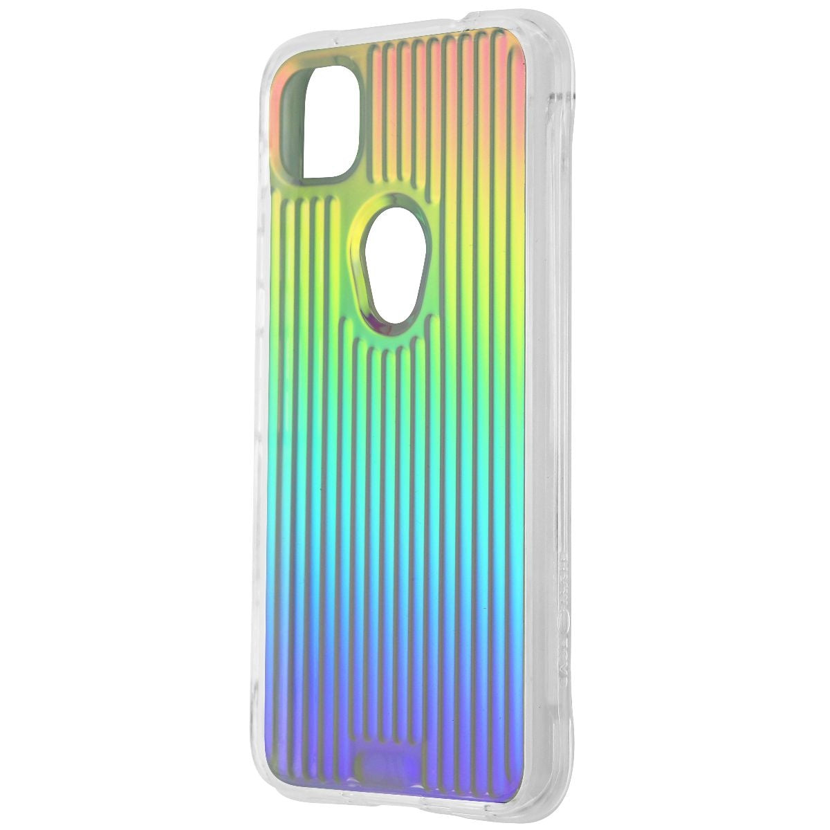 Case-Mate Tough Groove Series Case for Google Pixel 4a - Iridescent Cell Phone - Cases, Covers & Skins Case-Mate    - Simple Cell Bulk Wholesale Pricing - USA Seller