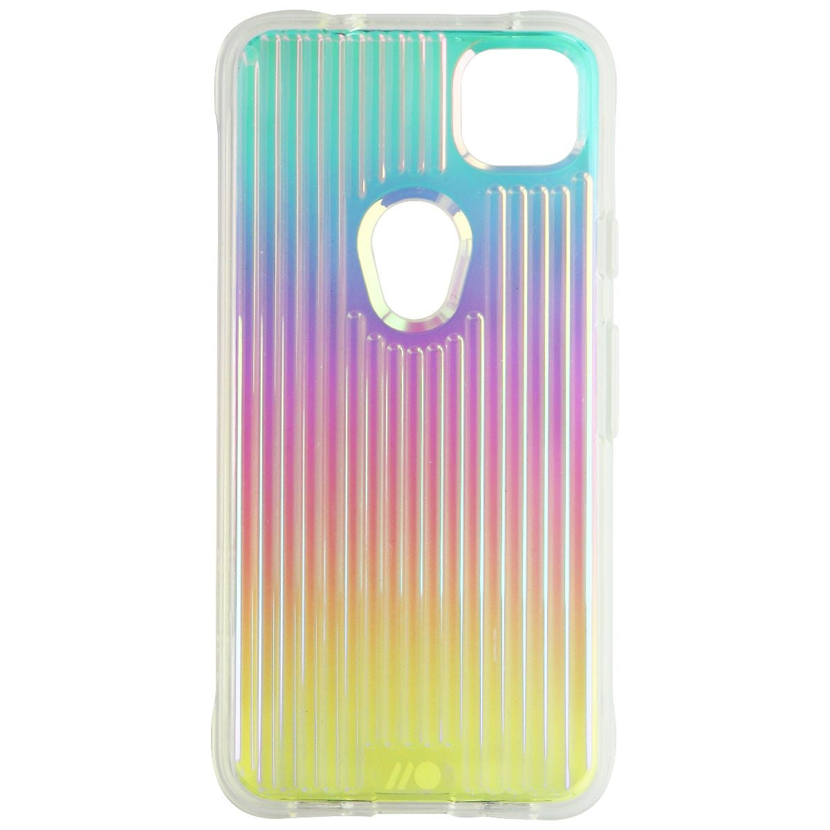 Case-Mate Tough Groove Series Case for Google Pixel 4a - Iridescent Cell Phone - Cases, Covers & Skins Case-Mate    - Simple Cell Bulk Wholesale Pricing - USA Seller